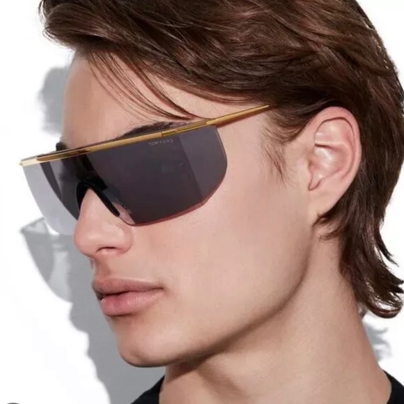 NEW TOM FORD TF980 30C UNISEX SUNGLASSES TOM FORD PAVLOS-02 FT0980/S